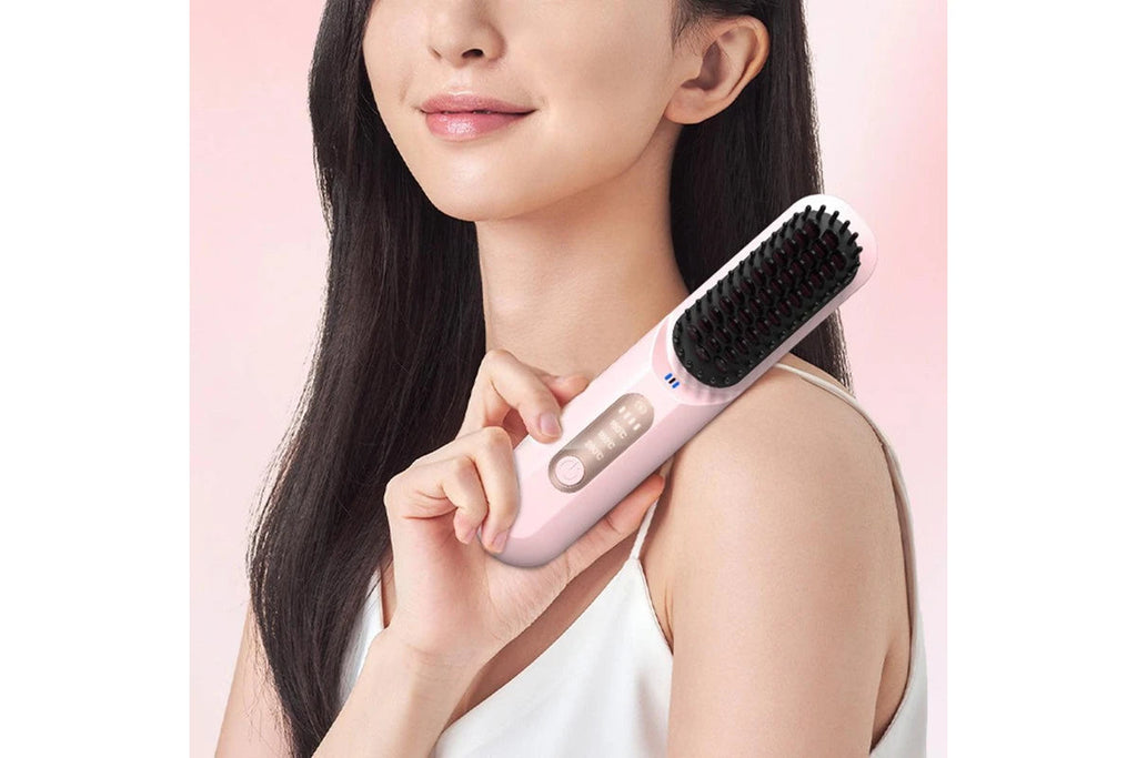 Smooth Glow Hair Straightening Comb