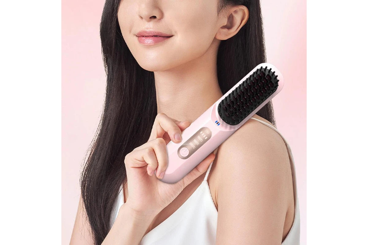 Smooth Glow Hair Straightening Comb