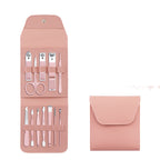 16-Pcs Nail Clipper & Manicure Set with PU Bag
