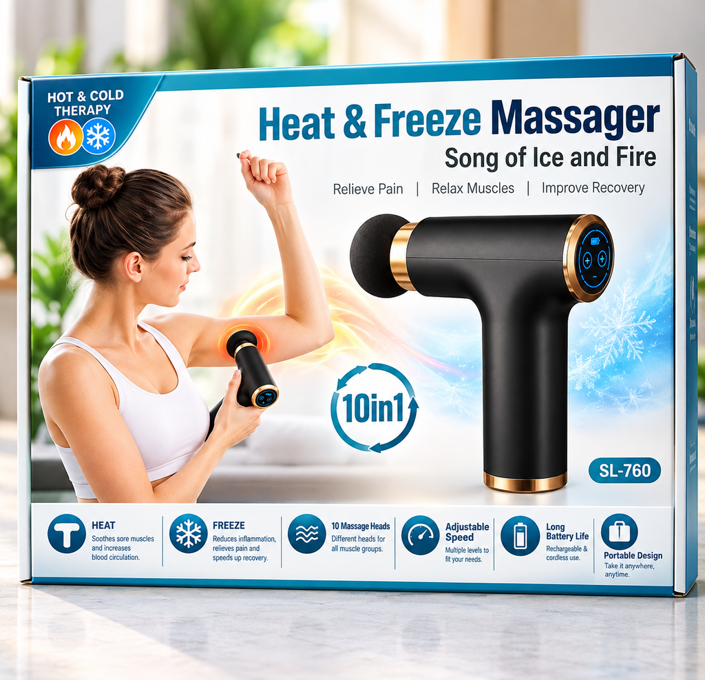 Muscle Massage Gun with 4 Heads FH-820