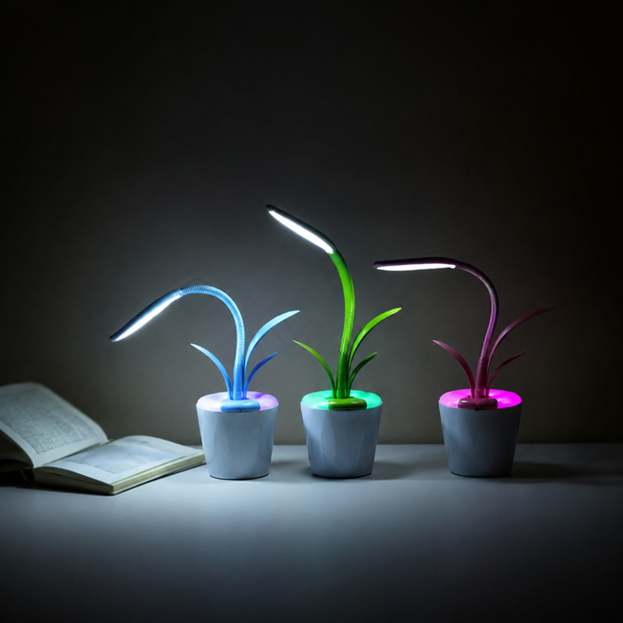 Modern Desk Lights USB Eye Protection LED Table Lamp For Living Room Bedroom End Tables Office