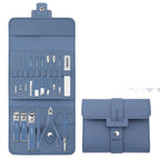 16-Pcs Nail Clipper & Manicure Set with PU Bag