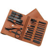 16-Pcs Nail Clipper & Manicure Set with PU Bag